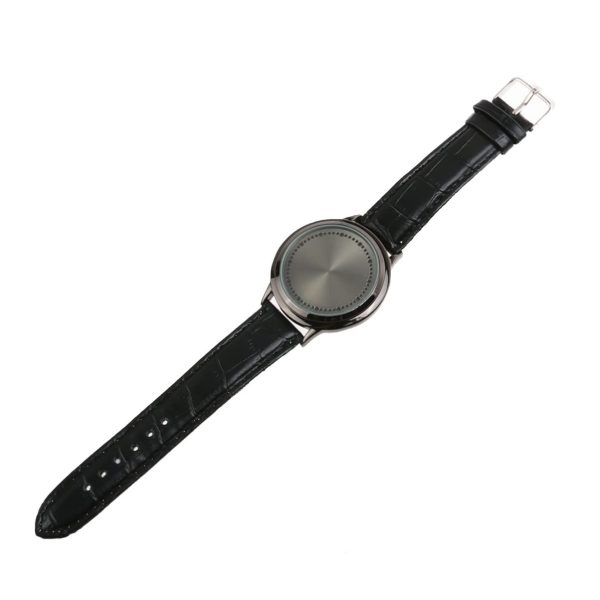 Electric Watch Portable Round Dial LED Touch Screen Watch